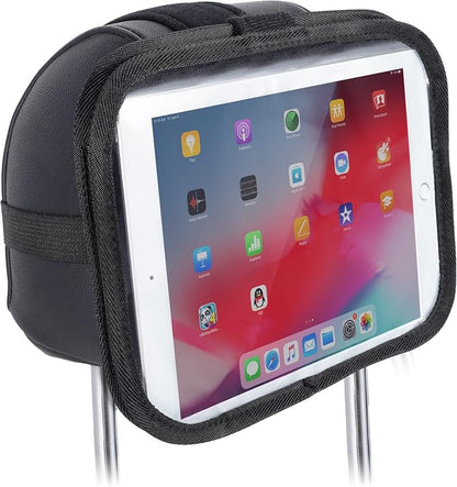 WixGear Universal Tablet Headrest Mount – Adjustable, Lightweight, and Durable Car Holder for iPads, Tablets, and E-Readers (Fits Devices Up to 10-inch Screen)