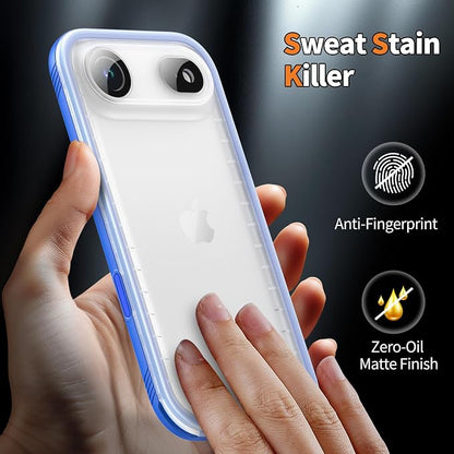 Cozycase TOP Waterproof Case for iPhone Air - Military Heavy Duty 360 Shockproof Full Body with Screen Camera Protector Double IP68 Water Dust Drop Proof Hard Rugged Tough Front Back Slim Cover