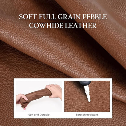 befen Genuine Leather Wristlet Wallet for Women Soft RFID Leather Clutch Purse with Built in Wallet Trendy Crossbody Bag
