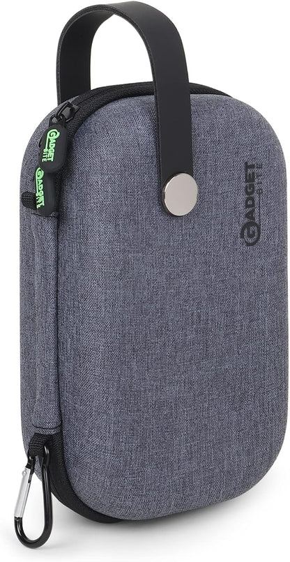 Organiser Portable Pouch For Electronic Accessories Usb Cables, Power Bank, Battery, Hard Drive, Sd Memory Card, Earphones, Travel Gadgets & Organiser Rugged Travel Friendly (Grey)