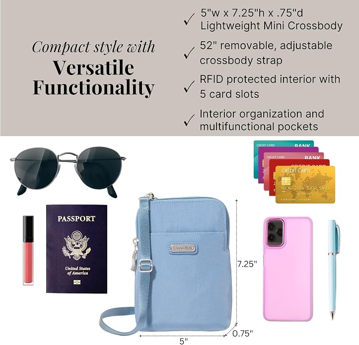 Baggallini The New Classic Collection Take Two RFID Bryant Crossbody