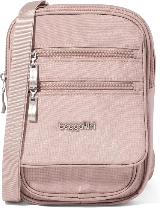 Baggallini Journey Crossbody Bags for Women 9x6 Small Lightweight Travel Handbag W/RFID