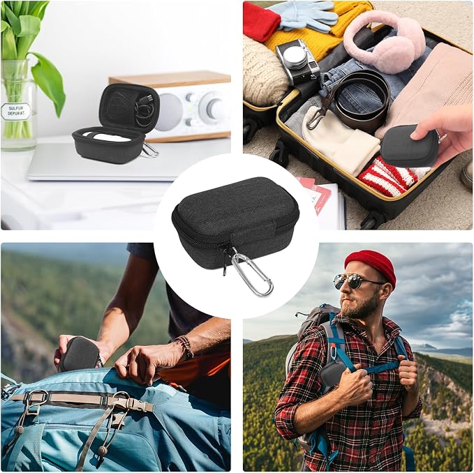 Portable Charger Power Bank Case Compatible with iWALK/For Anker 621 Nano/for Swyop/for Feob/for Charmast/for JEJILL/for LanLuk/for VEGER and More Small Charging Battery Pack - Bag Only