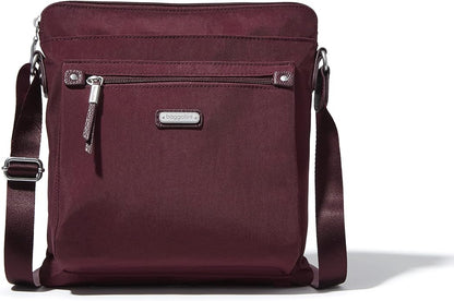 Baggallini womens Go Bagg With Rfid Phone Wristlet