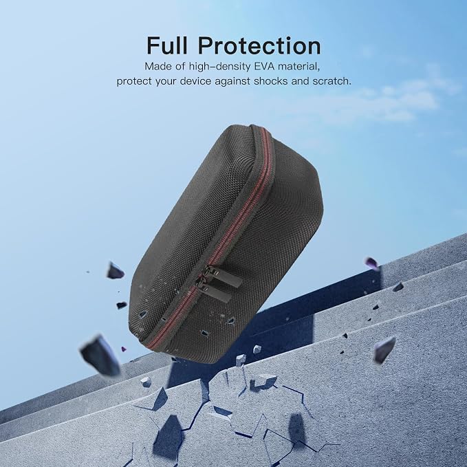 Carrying Case for Anker Prime Power Bank 300W 26,250mAh,Hard Shell Oxford Cloth Protective Carrying Case, Portable Travel Storage Bag for Anker Prime Power Bank,Shockproof,Black