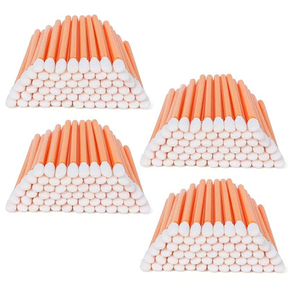 AAwipes Foam Cleaning Swab Sticks Assorted Color (200pcs 3.4mm Head Width Round Foam Tips) Cleanroom Cleaning Swab Sponge Stick for Inkjet Printer, Camera, Optical Len, Painting (C709C)