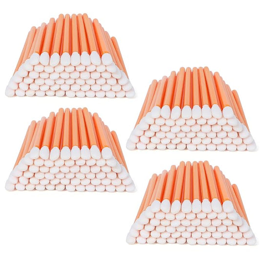 AAwipes Foam Cleaning Swab Sticks Assorted Color (200pcs 3.4mm Head Width Round Foam Tips) Cleanroom Cleaning Swab Sponge Stick for Inkjet Printer, Camera, Optical Len, Painting (C709C)