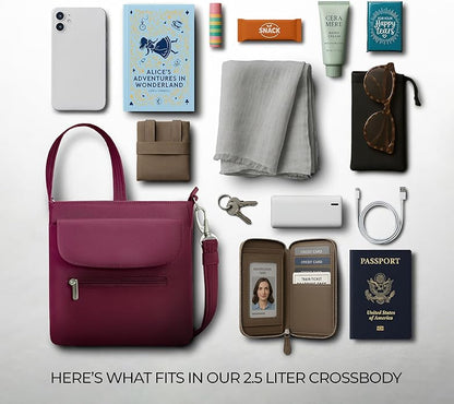 Travelon Anti-Theft Classic Mini Shoulder Bag