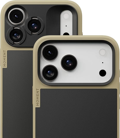 Moment Camera Case for iPhone 17 (Beige, iPhone 17 Pro Max)