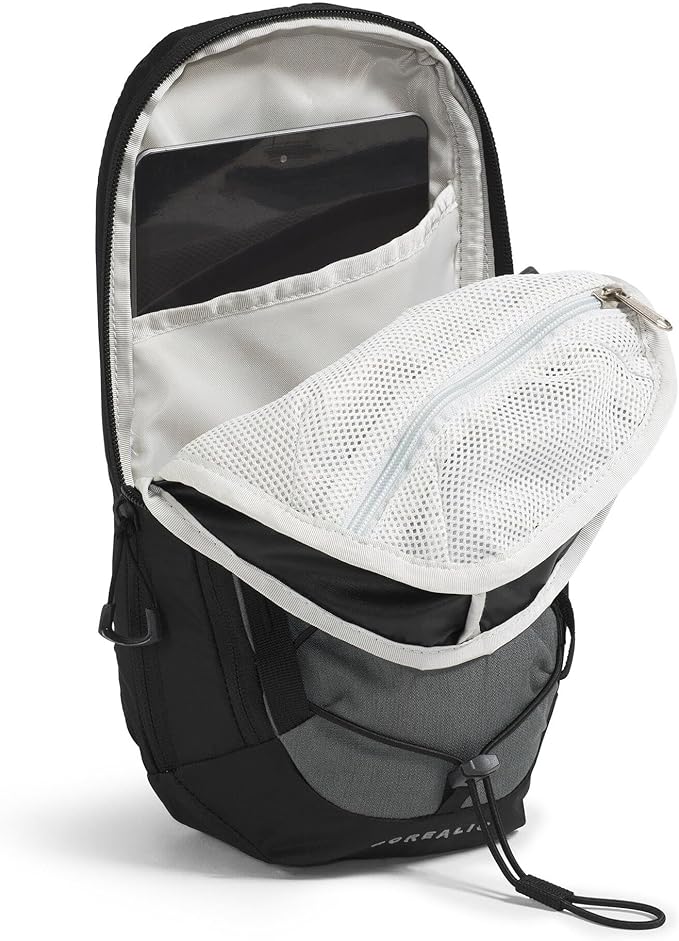 THE NORTH FACE Borealis SIing Bag | Crossbody Adjustable Strap, Water Repellent Finish, Multiple Compartments, Tablet Sleeve
