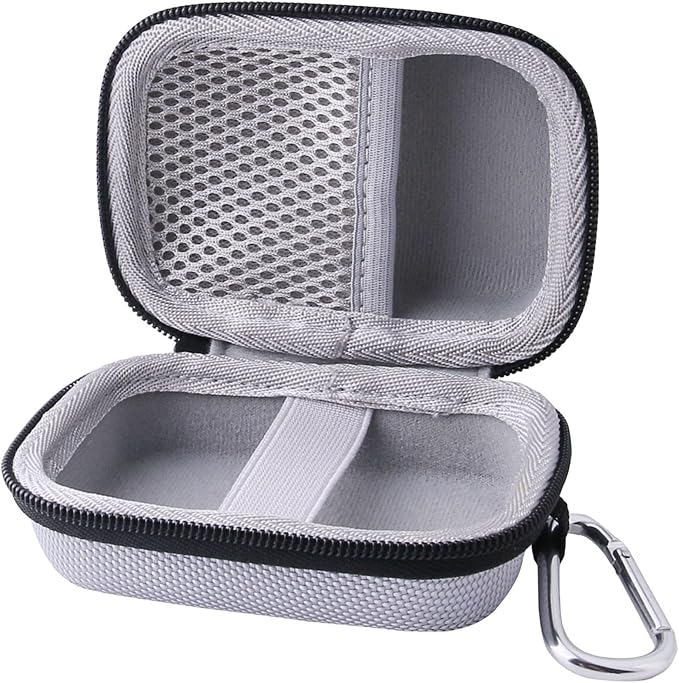 WERJIA Travel Hard Case for Anker Anker Nano Portable Charger, 10,000mAh 45W Max Compact Power Bank Case，for Anker A1638 Protective Cover，Case Only (Gray)