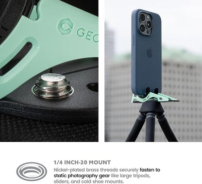 Pocket Tripod PROv2 Wallet-Size iPhone Tripod - Universal Kit (Jasper Green)