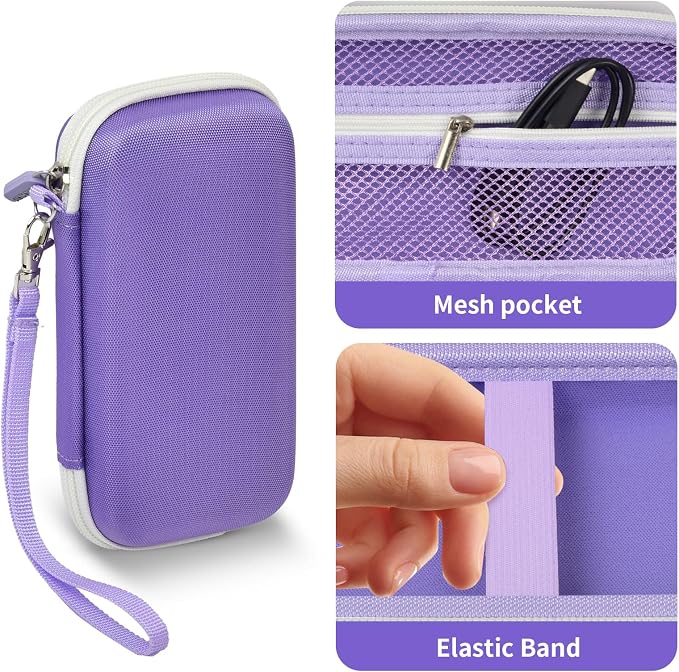 ANKHOH Portable Bank Charger Case for Charmast for VRURC for OHOVIV for SABANI for YILANS for CFIAI for LOVELEDI for RGVOTA for Miday for RONEGN for POIYTL for IAPOS Fast Charging Battery(Purple)