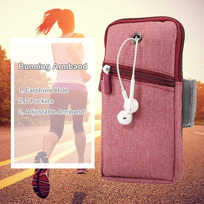 Cell Phone Armband for Samsung S20 FE,Note 20,note20 Ultra,s21ultra,s21plus,S20+ 5G,Note20 5G,Note20 Ultra,s20+,s20 Ultra, Running Armband for Sports,Walking,Hiking