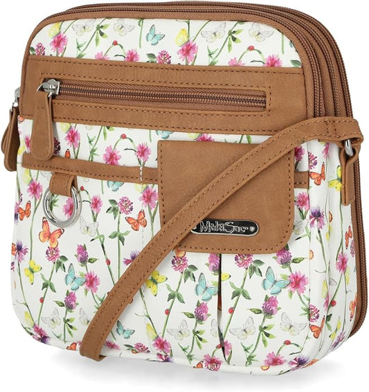 Multisac Women's MultiSac North South Mini Zip Around Crossbody