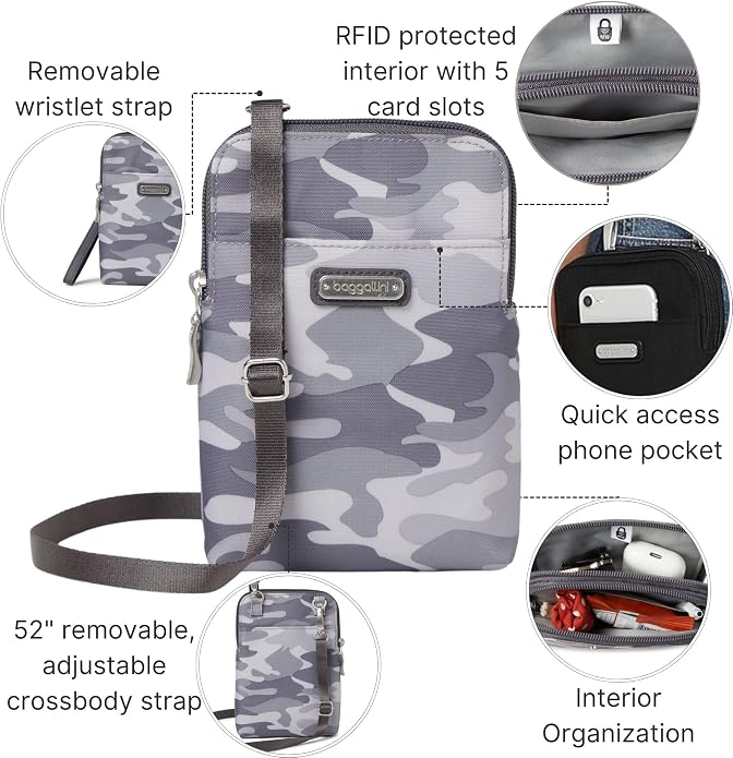 Baggallini The New Classic Collection Take Two RFID Bryant Crossbody