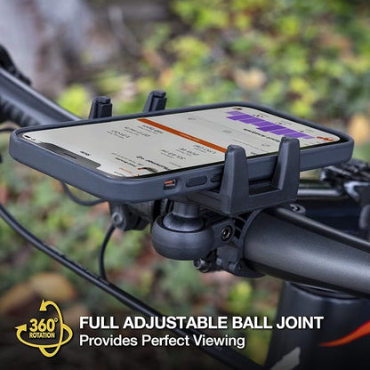 Scosche BMG1-SP HANDLEIT Pro Handlebar Bike Mount with 3.5” Adjustable Holder for Smartphone/Mobile Devices