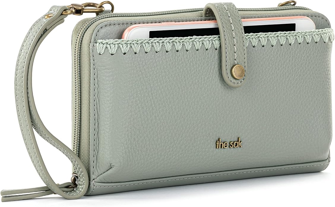 The Sak Iris Smartphone Crossbody Purse - Small Women's Cellphone Bag & Wallet For Everyday- Convertible Wristlet With Zipper