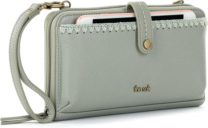The Sak Iris Smartphone Crossbody Purse - Small Women's Cellphone Bag & Wallet For Everyday- Convertible Wristlet With Zipper