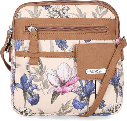 Multisac Women's MultiSac North South Mini Zip Around Crossbody