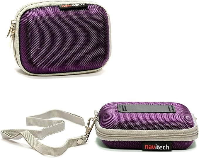 Navitech Purple Power Bank EVA Cover/Case/Travel Case Compatible With Anker PowerCore+ 10050 Premium Aluminum Portable Battery Charger