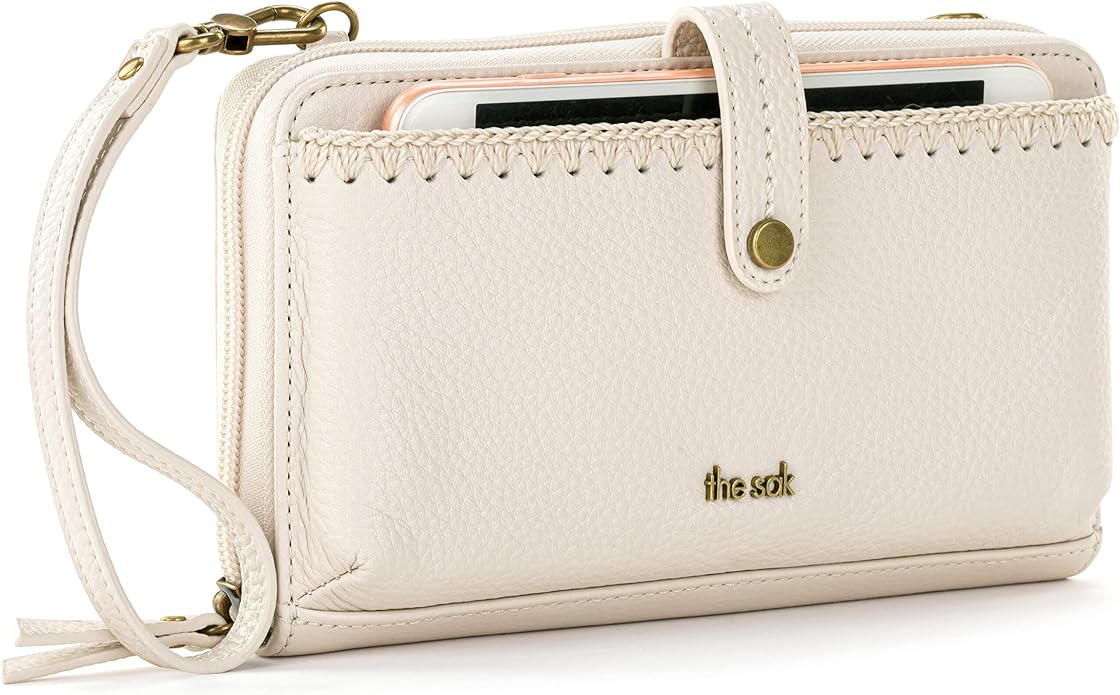 The Sak Iris Smartphone Crossbody Purse - Small Women's Cellphone Bag & Wallet For Everyday- Convertible Wristlet With Zipper
