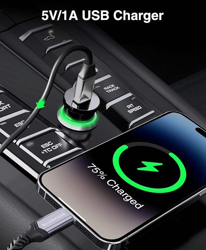 Kinivo BTC450 Bluetooth Car Kit (Hands-Free, AUX Bluetooth Adapter for Cars with Ground Loop Noise Isolator, 3.5mm Aux Input, Apt-X)