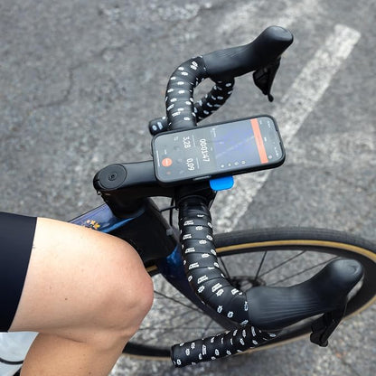 Quad Lock Out Front Handlebar Bike Phone Mount (V3) with MAG Phone Case for iPhone 16 Plus