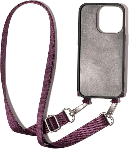 Baggallini On The Go iPhone Card Case Crossbody - Lightweight iPhone Case Designed for iPhone 13, iPhone 14, iPhone 15 and iPhone 15 Pro