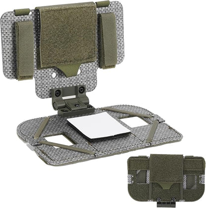 Tactical Phone Holder,Plate Carrier Phone Mount Not Block the Phone Camera Molle Phone Holder for Hunting,Duty,Hiking