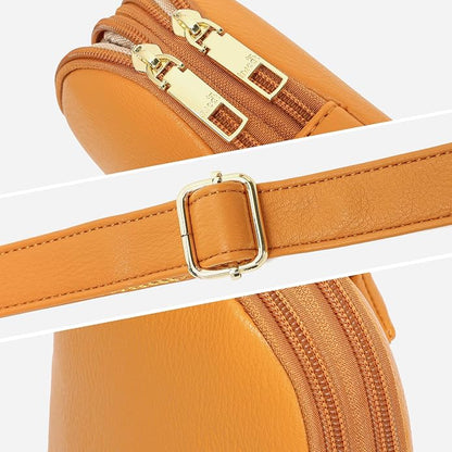 INICAT Small Sling Bag for Women Everyday & Travel Crossbody Bags Lightweight Cross Body Purses Vegan Leather