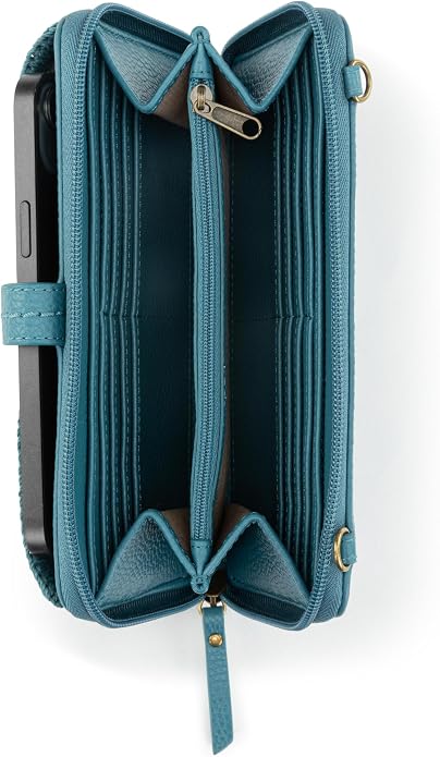 The Sak Iris Smartphone Crossbody Purse - Small Women's Cellphone Bag & Wallet For Everyday- Convertible Wristlet With Zipper