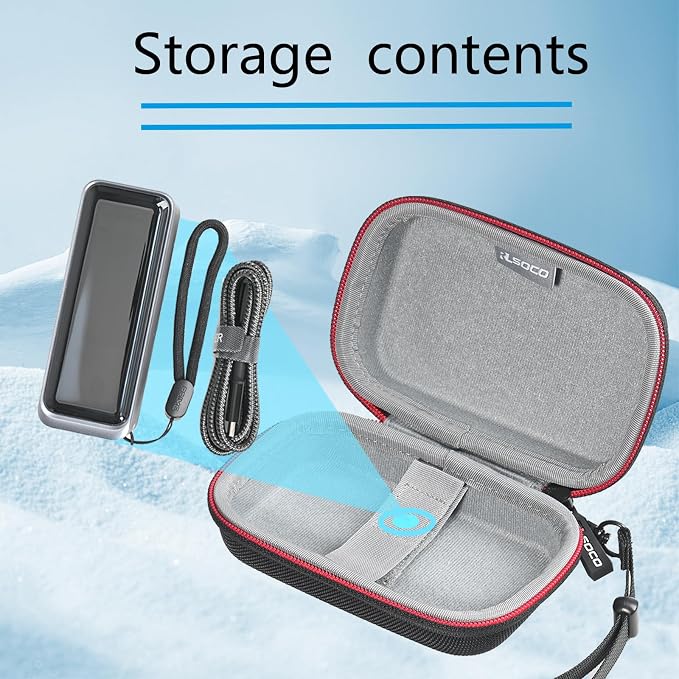 RLSOCO Carrying Case for Anker Prime Power Bank 9,600mAh 65W & UGREEN Nexode Power Bank 12000mAh 100W Portable Charger (Case Only)