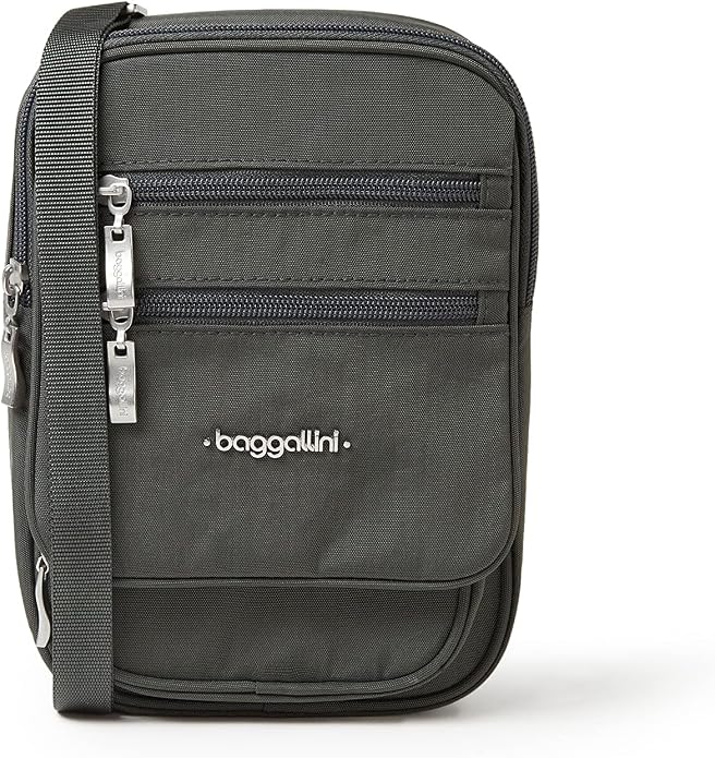 Baggallini Journey Crossbody Bags for Women 9x6 Small Lightweight Travel Handbag W/RFID