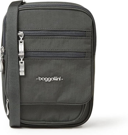Baggallini Journey Crossbody Bags for Women 9x6 Small Lightweight Travel Handbag W/RFID