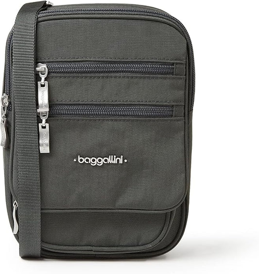 Baggallini Journey Crossbody Bags for Women 9x6 Small Lightweight Travel Handbag W/RFID