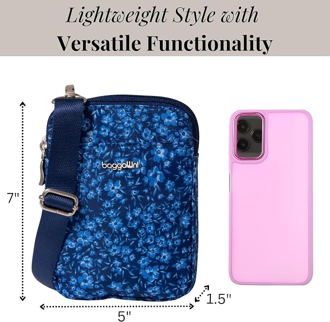 Baggallini Women's Modern Take Two Rfid Crossbody