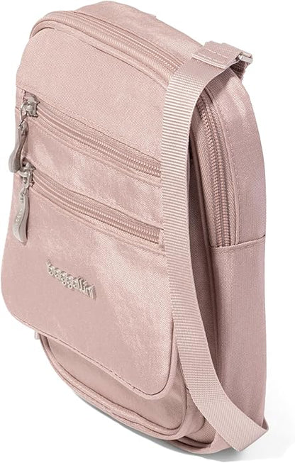 Baggallini Journey Crossbody Bags for Women 9x6 Small Lightweight Travel Handbag W/RFID