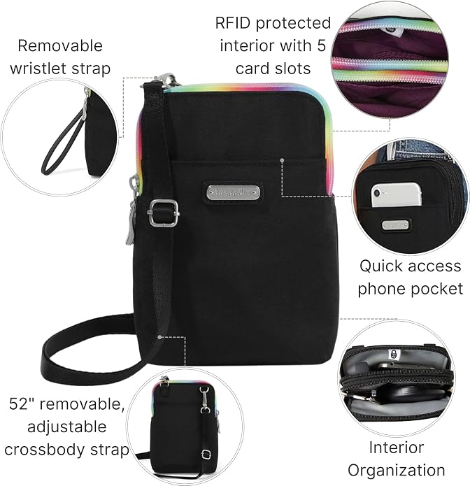 Baggallini The New Classic Collection Take Two RFID Bryant Crossbody