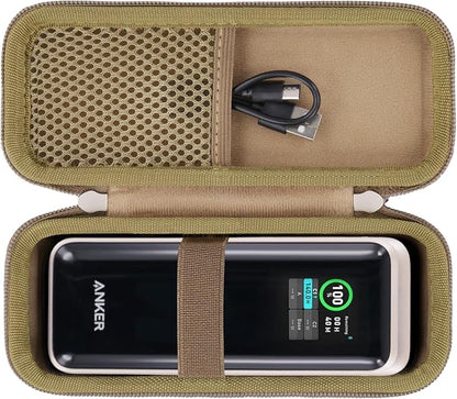 khanka Case for Anker Prime Power Bank 27650mAh 250W,Case Only (Golden).