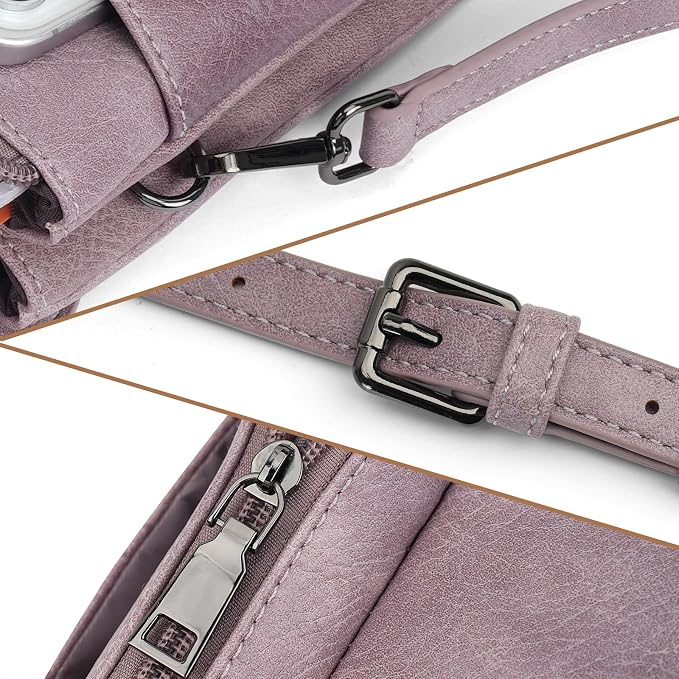 Small Crossbody Bags for Women Trendy Vegan Leather Cell Phone Bag Embossed Flower Design Wallet Purses with Strap