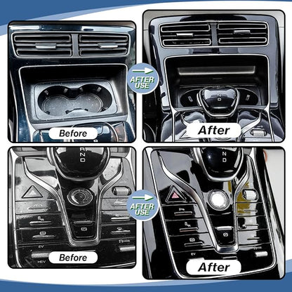 Car Cleaning Gels-4 Pack, Cleaning Gel for Car, Dust Cleaner Putty Cleaner Slime Cleaning Supplies Auto Detailing Tools, Cleaning Slime for Dust Removal, Cleaning Kit Gift for Men Women, 320g