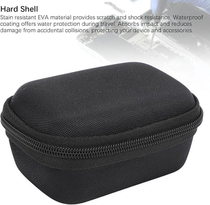 PUSOKEI Battery Storage Bag Reduce Impact Force Power Bank Carrying Case for Portable Charger (Black)