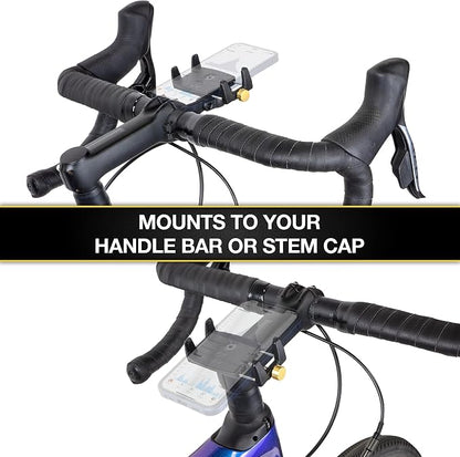 Scosche BMG1-SP HANDLEIT Pro Handlebar Bike Mount with 3.5” Adjustable Holder for Smartphone/Mobile Devices