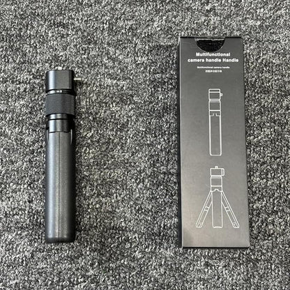 Bullet Time Handle Tripod Rotating Grip for Insta360 X5/X4/X3, DJI OSMO Pocket 3, GoPro – 360° Rotating Grip, 1/4" Thread, 6 lbs Capacity, Compact Selfie Stick & Tabletop Tripod