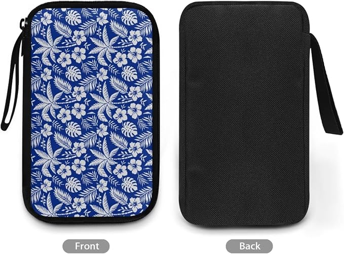 Tropical Flowers Electronic Organizer Travel Cable Organizer Bag Portable Pouch Electronic Accessories Carry Case for Tech Accessory Phone Power Bank Cable Cord Charger
