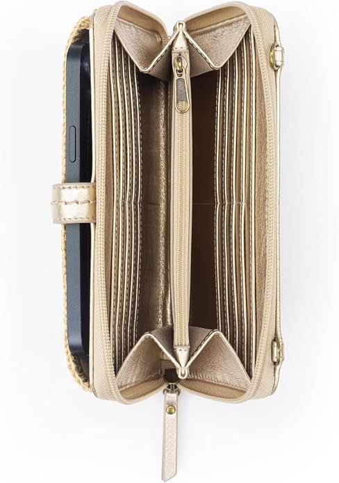 The Sak Iris Smartphone Crossbody Purse - Small Women's Cellphone Bag & Wallet For Everyday- Convertible Wristlet With Zipper