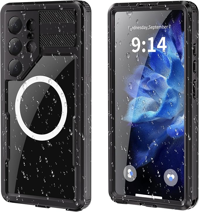 for Samsung Galaxy S26 Ultra Waterproof Case, Military-Grade Full Body Defense: IP68 Underwater Protection, Built-in Screen Protector & Camera Lens Cover, 10FT Waterproof Shockproof Dustproof.