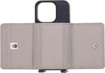 Baggallini On The Go iPhone Card Case Crossbody - Lightweight iPhone Case Designed for iPhone 13, iPhone 14, iPhone 15 and iPhone 15 Pro