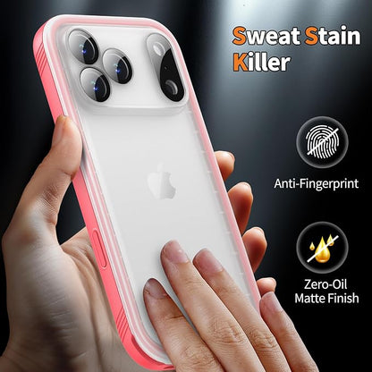 Cozycase TOP Military Protective IP68 Waterproof Case for iPhone 17 Pro Heavy Duty 360 Shockproof Full Body with Screen Camera Protector Double Dustproof Hard Tough 17Pro Front Back Cover